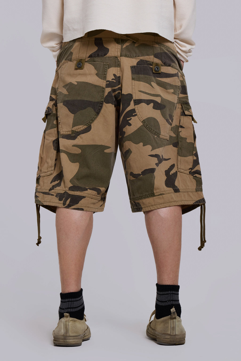 Faded Camo Cadet Shorts