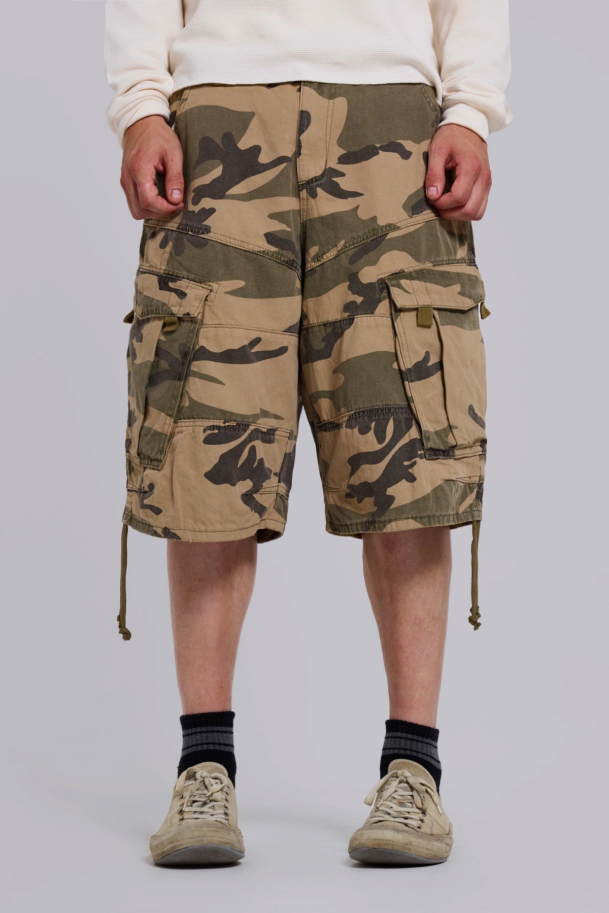 Faded Camo Cadet Shorts