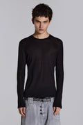 Black Mist Long Sleeve Top