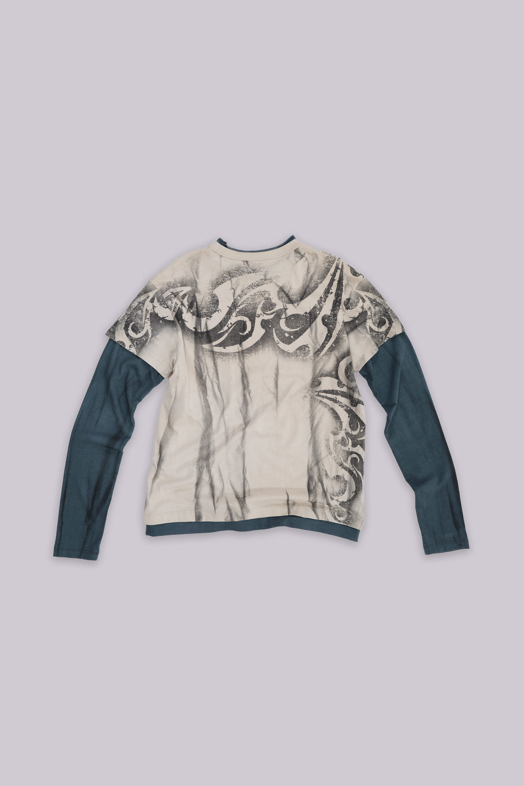Waves Double Layer Long-sleeve Top