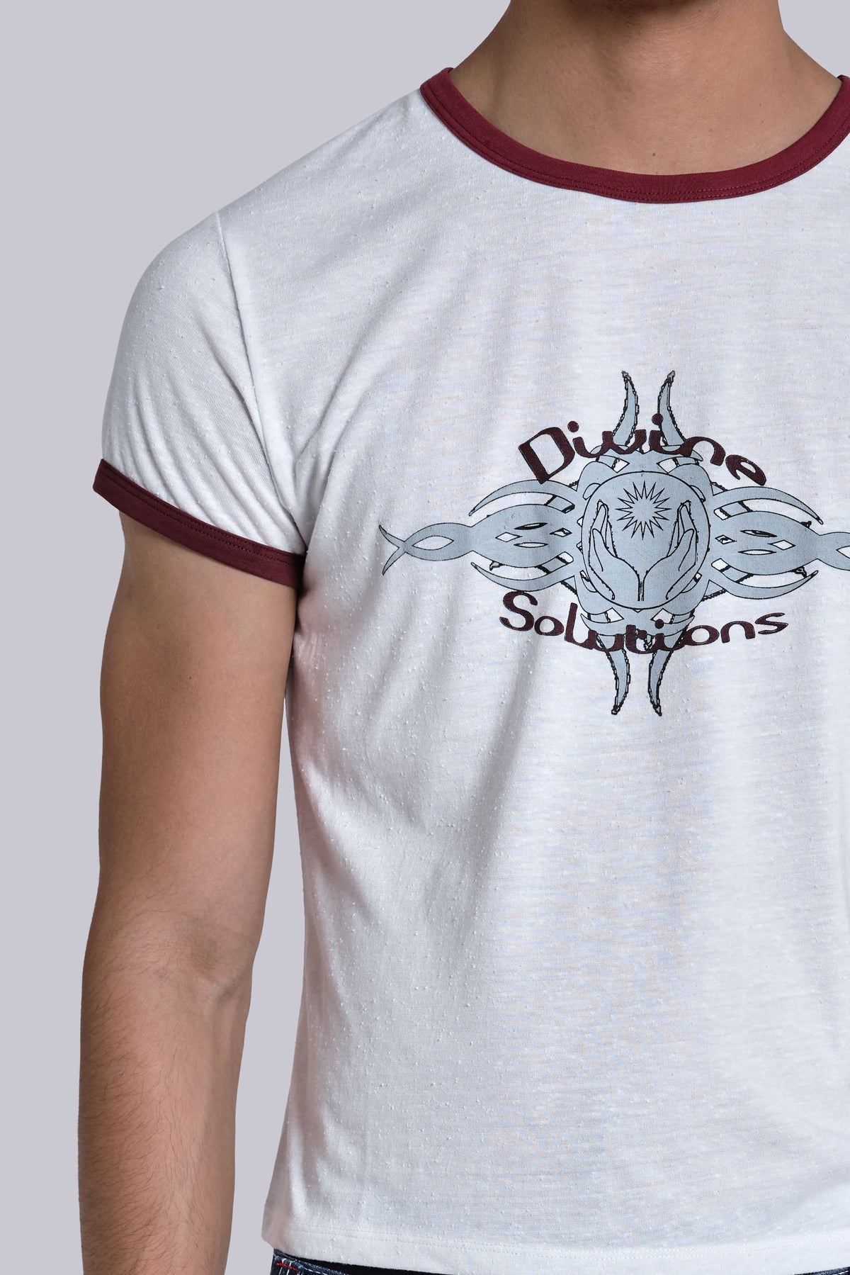 Divine Solutions Ringer T-Shirt