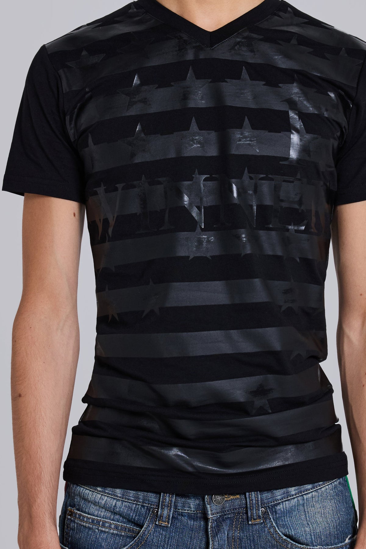 Winner V Neck T-Shirt