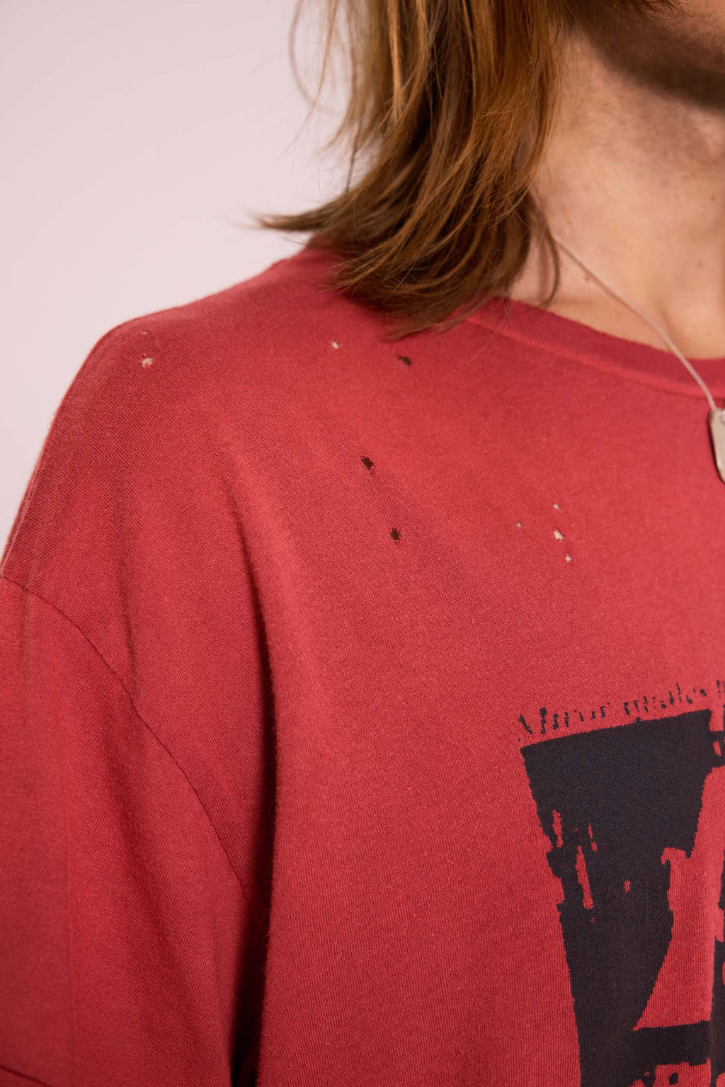 Quasi Red Cropped T-Shirt