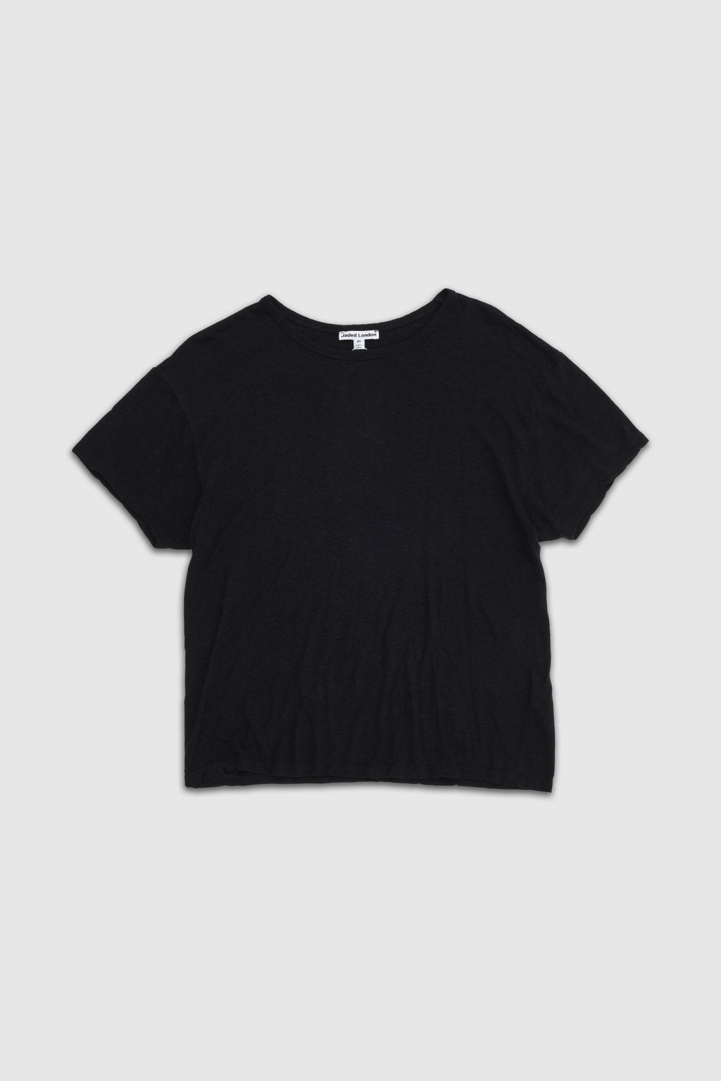 Black Slub T-Shirt