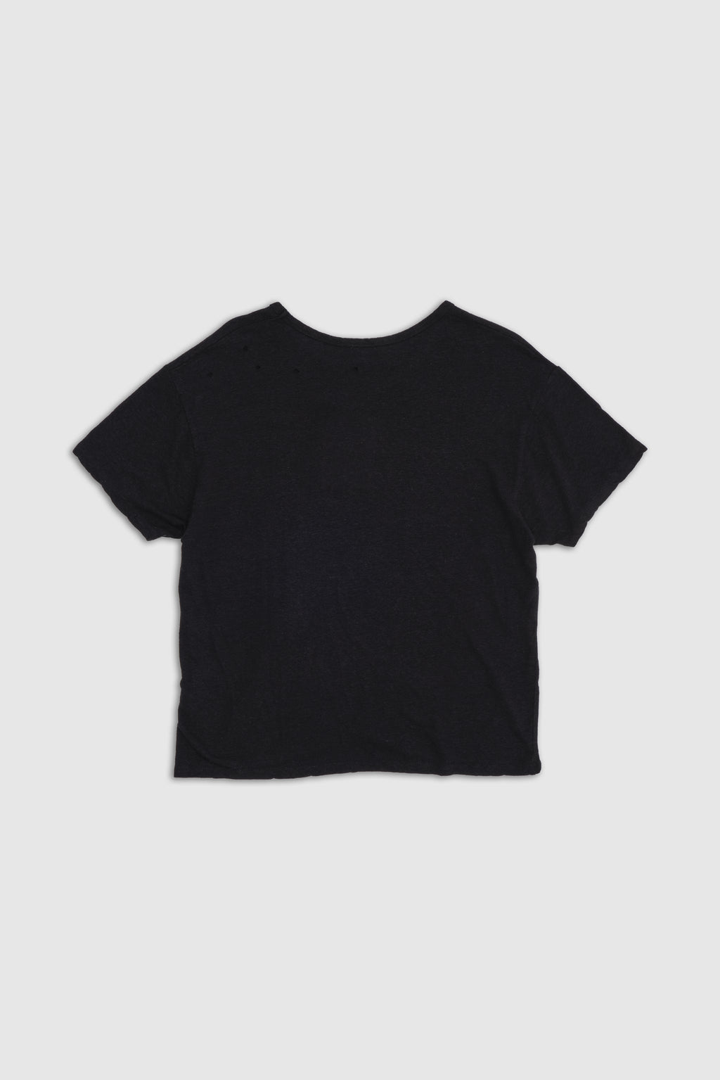 Black Slub T-Shirt