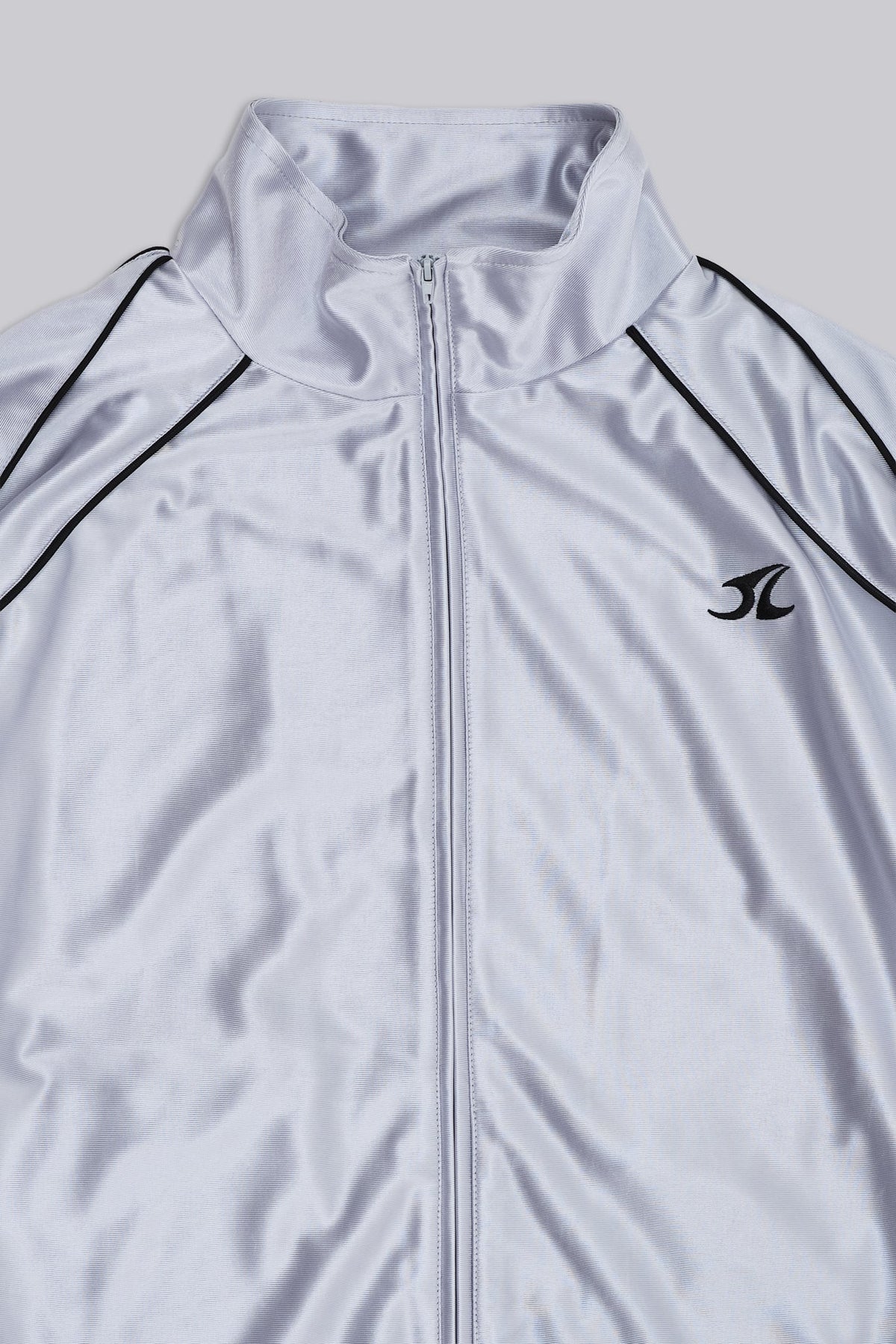 Metallic Vapor Tracksuit Top