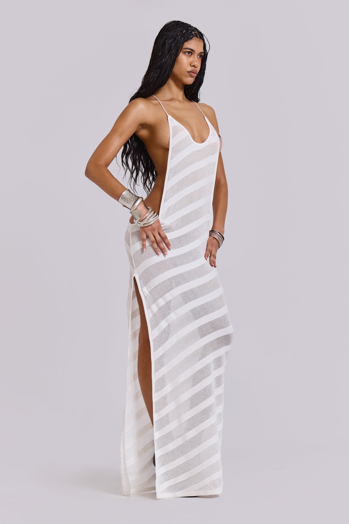 Blanche Knit Maxi Dress