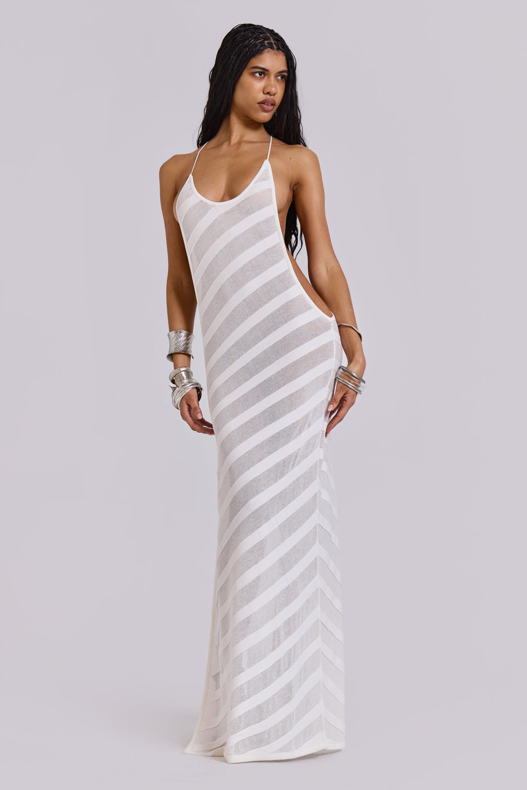 Blanche Knit Maxi Dress