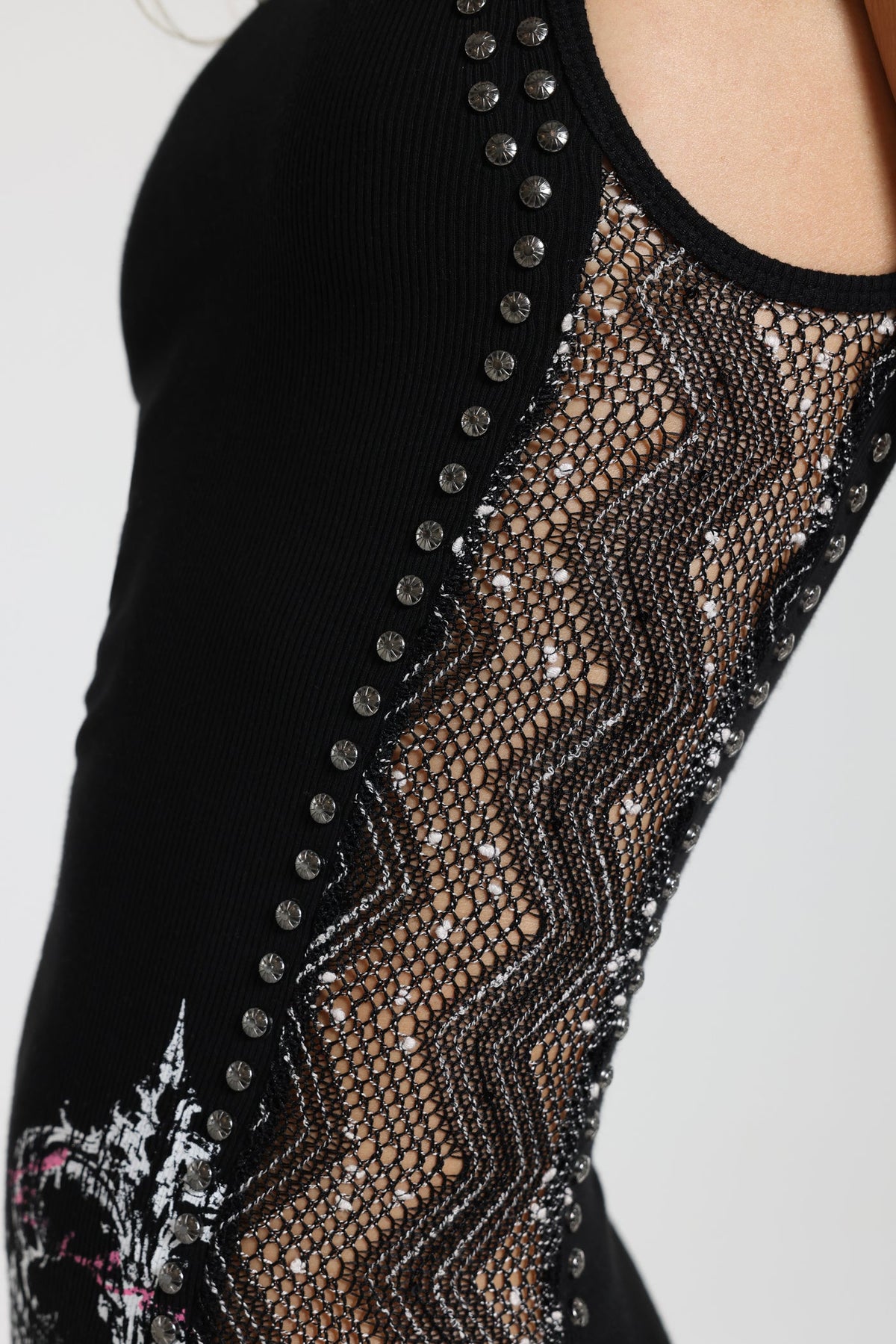 Orbix Studded Tank Dress