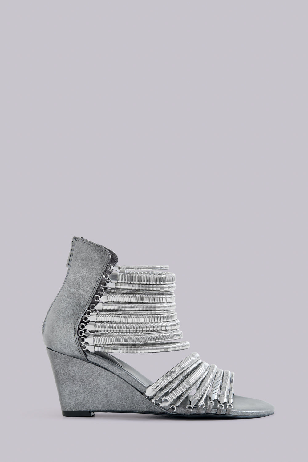 Oxara Snakechain Heeled Wedge Sandal