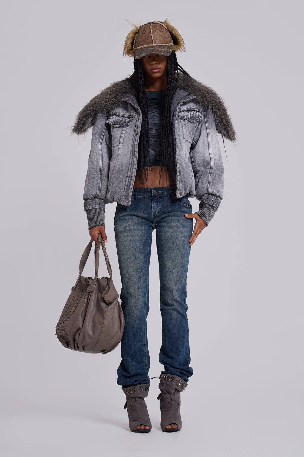 Faux Fur Cap