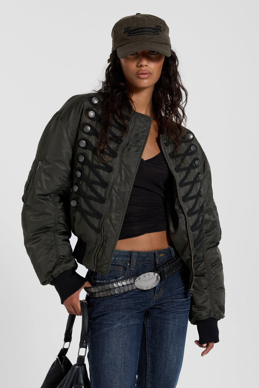 Irsa Military Bomber Jacket
