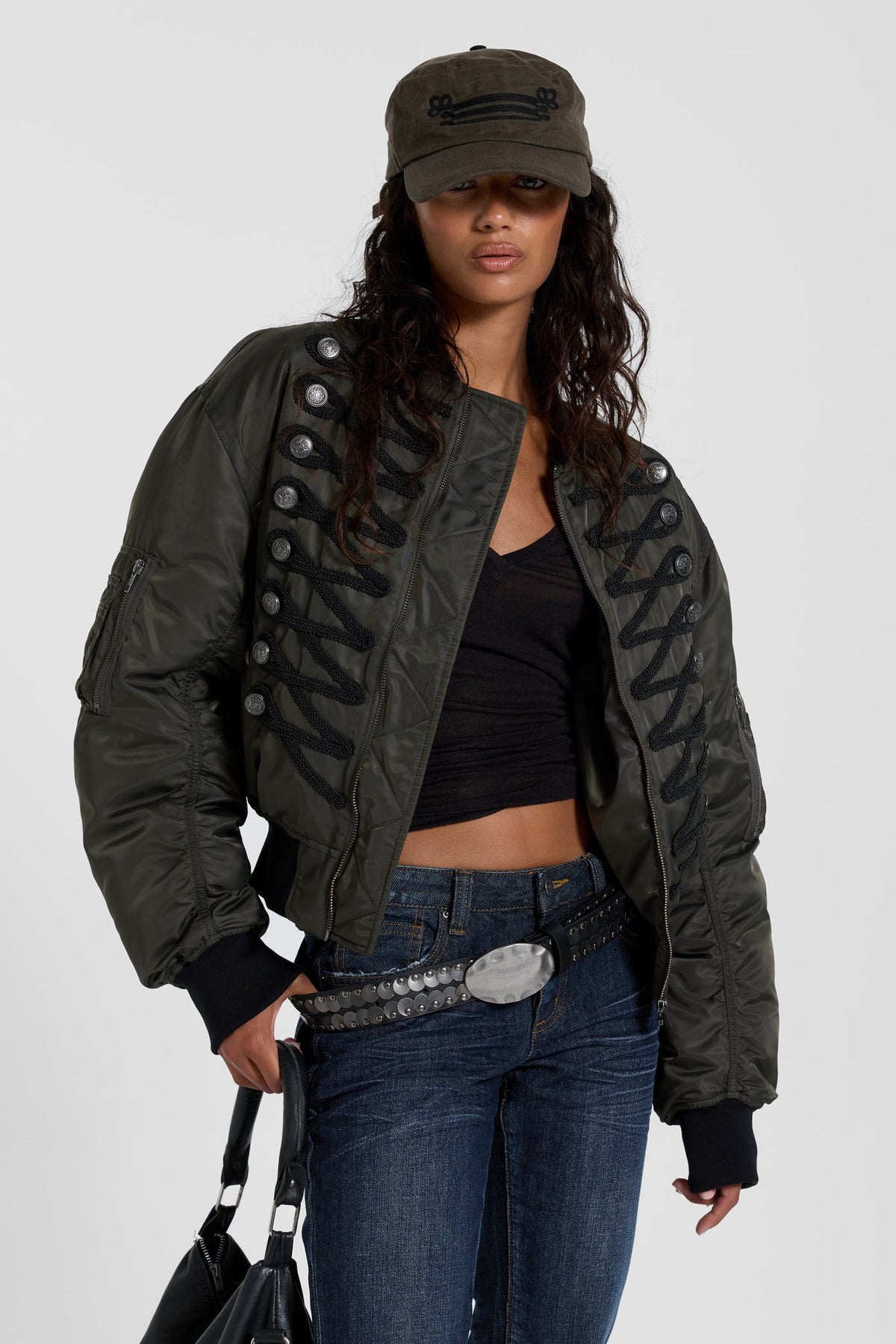 Irsa Military Bomber Jacket