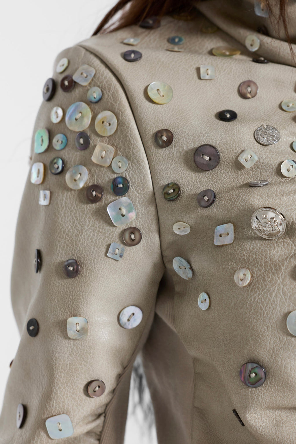 Chaqueta Presley con adornos de polipiel