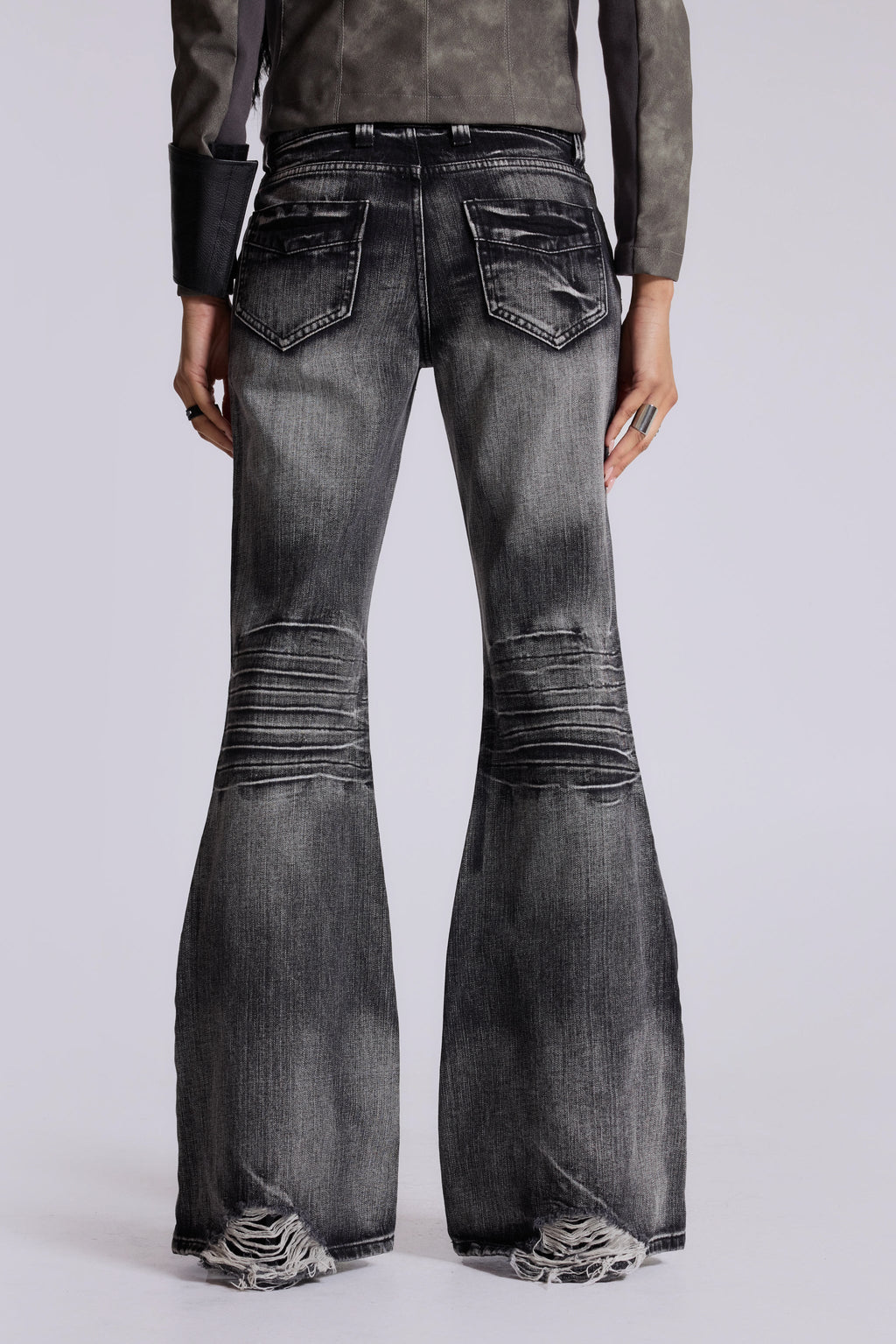 Vaqueros bootcut Drift negro lavado