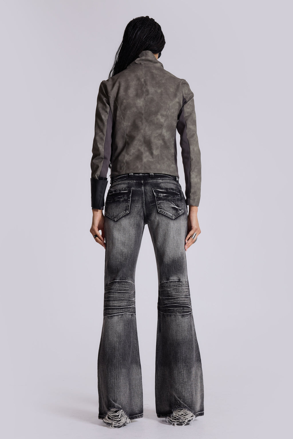 Vaqueros bootcut Drift negro lavado