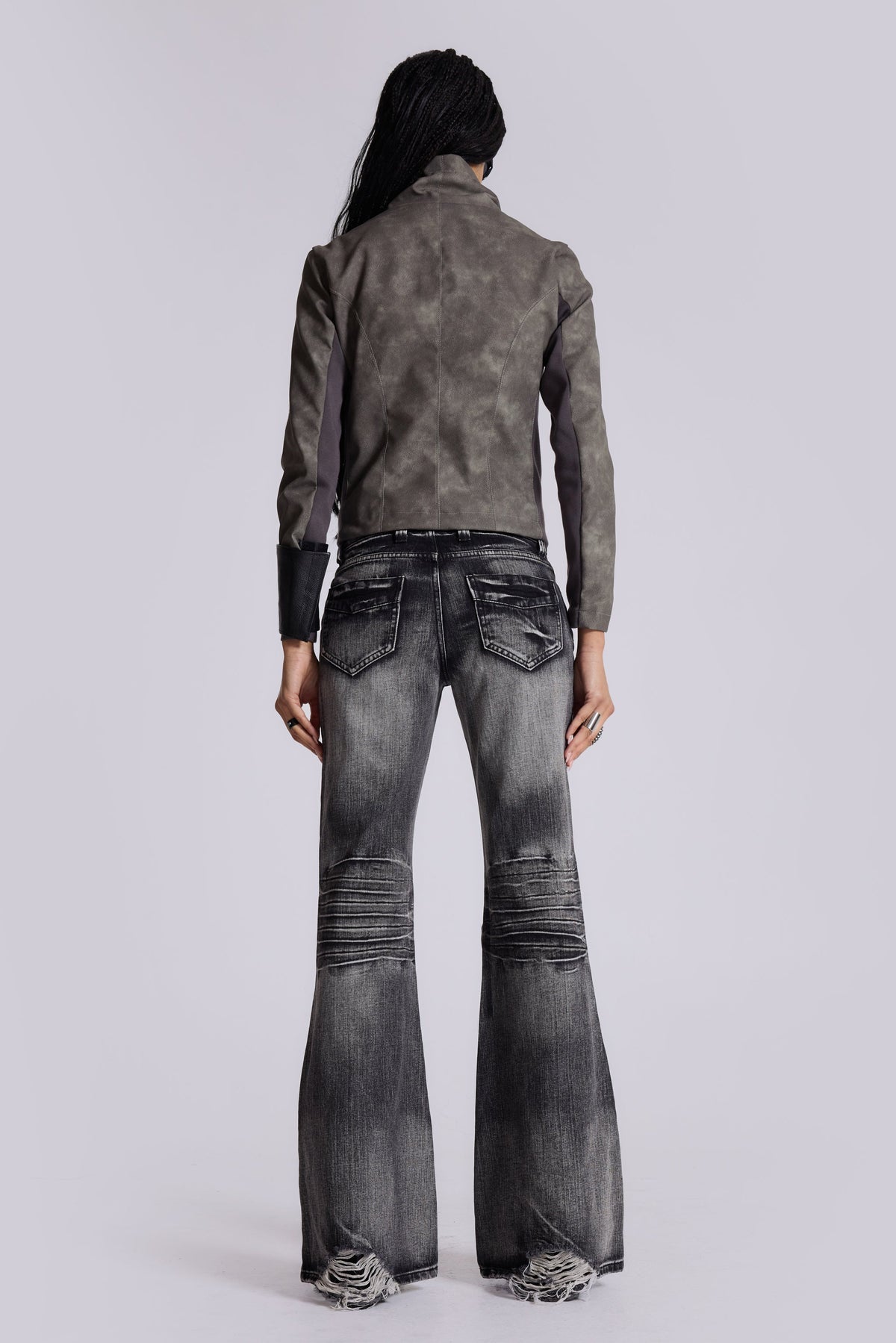 Vaqueros bootcut Drift negro lavado