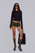 Trooper Camo Mini Shorts