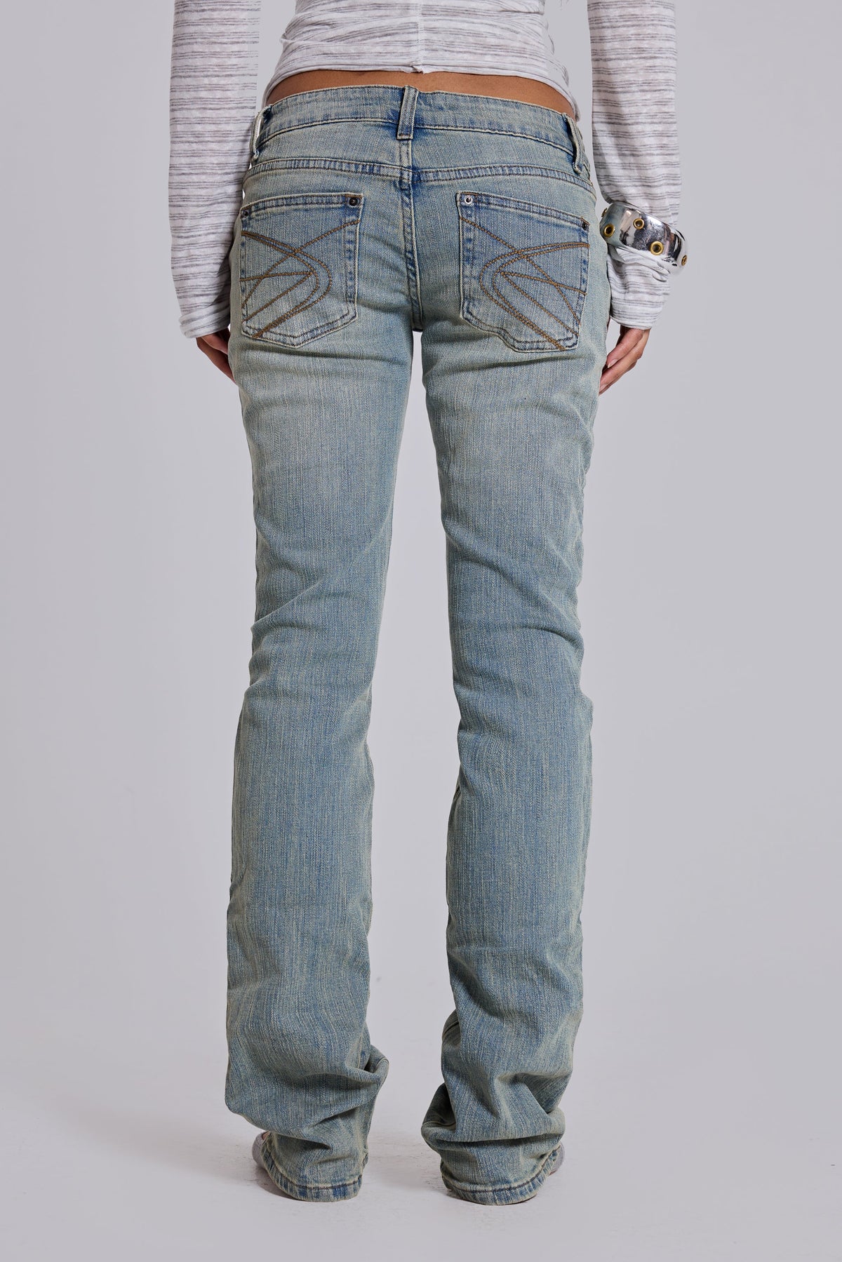 Cooper Bootcut Jeans in Light Blue