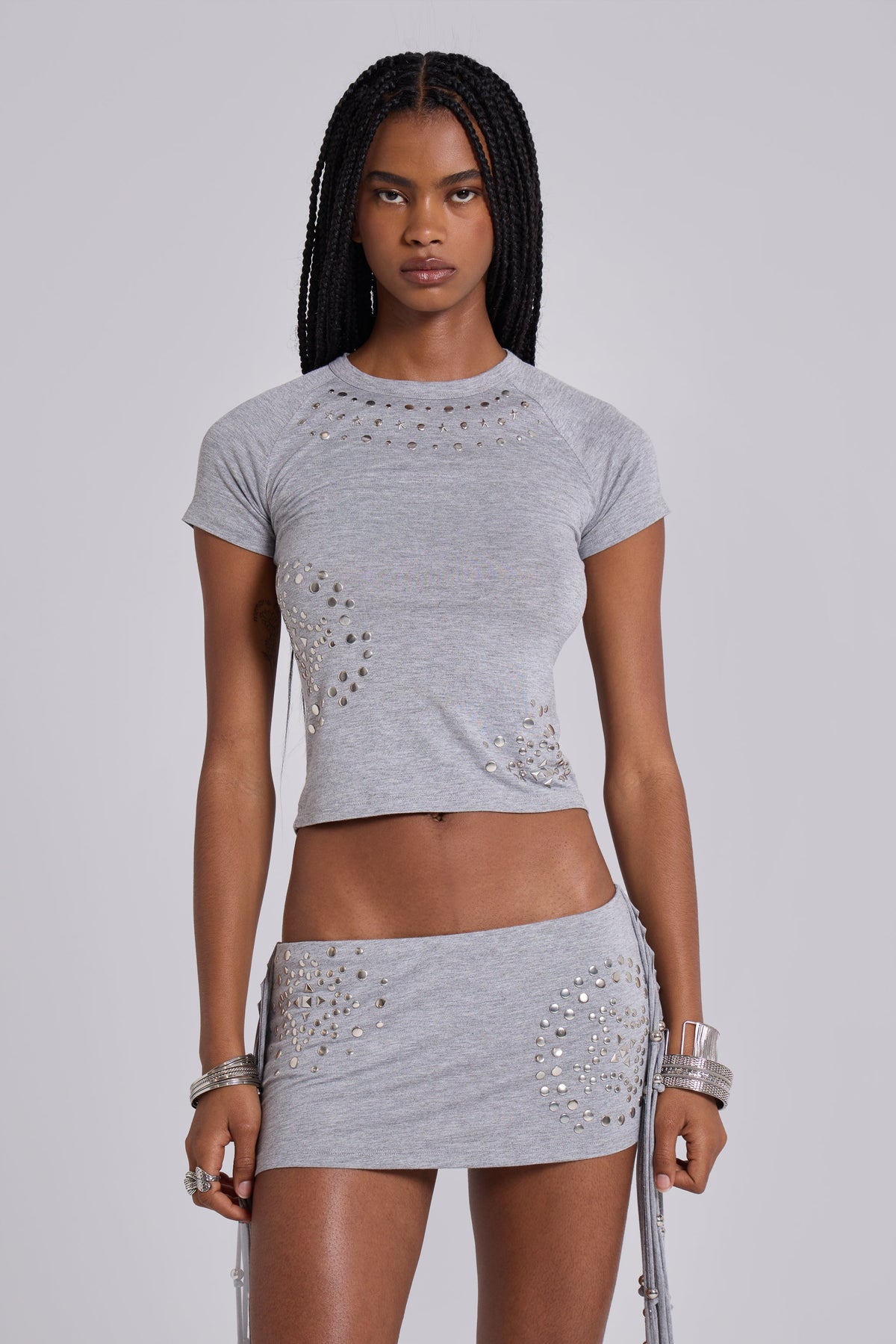 Sita Studded Mini Skort