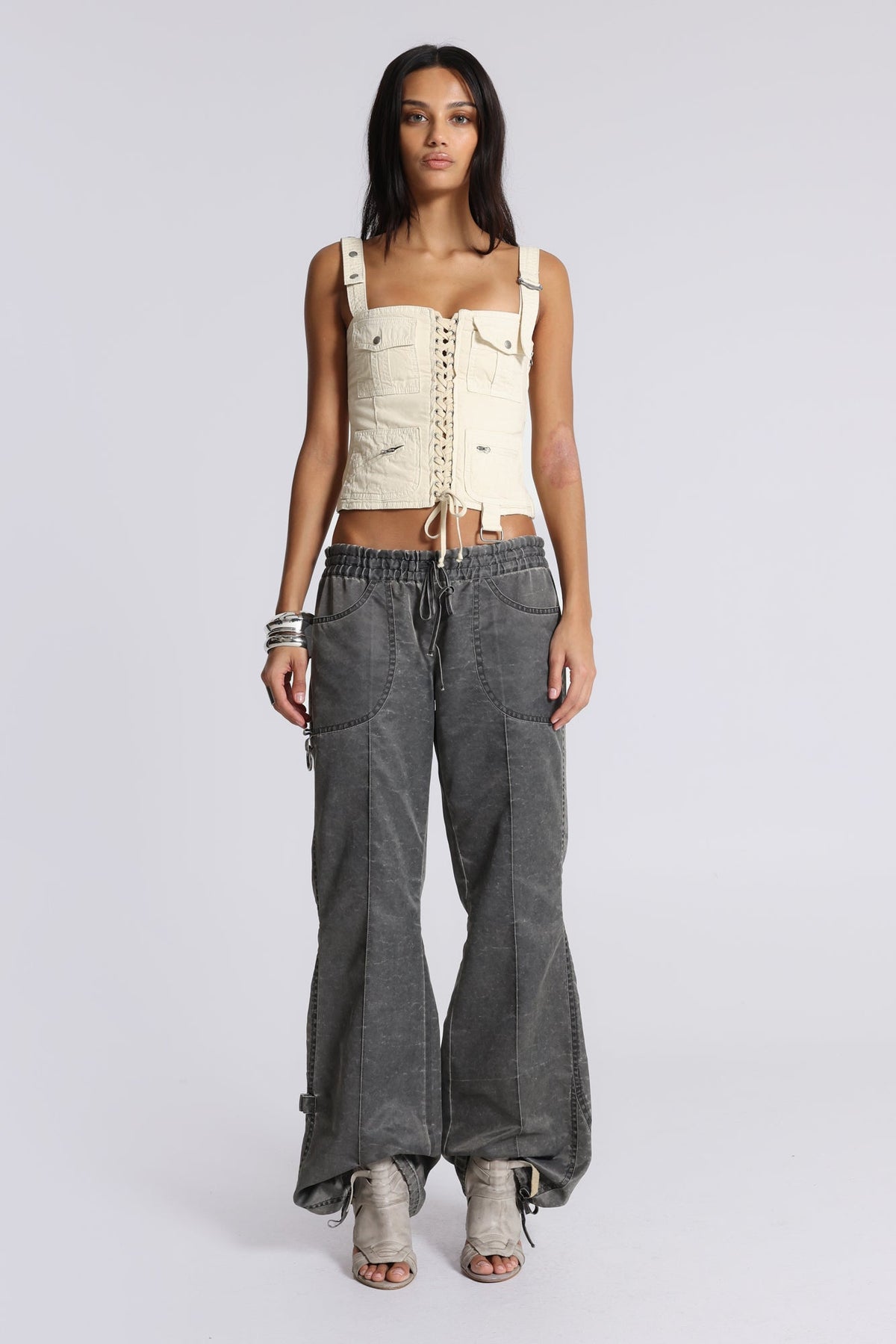 Ecru Cargo Corset