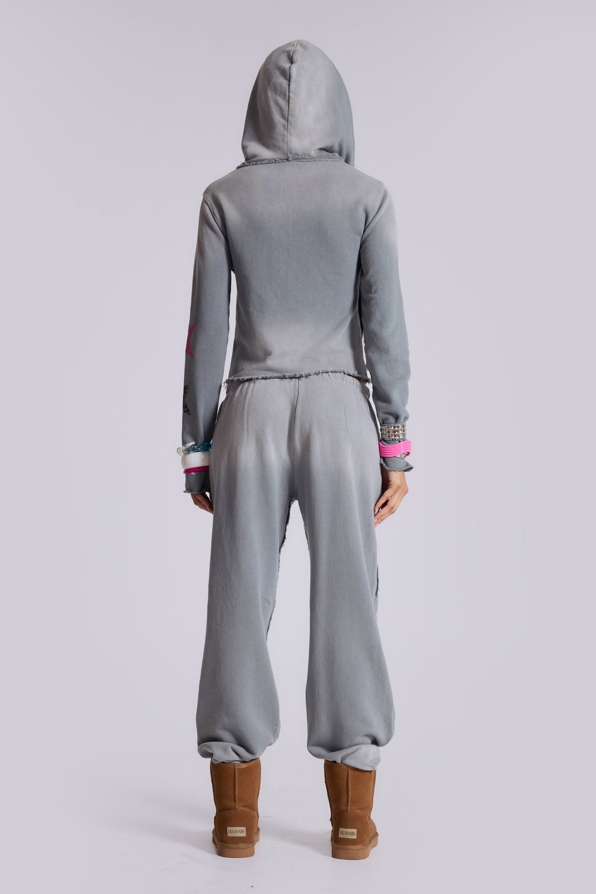 Cleo Graphic Zip Through Hoodie