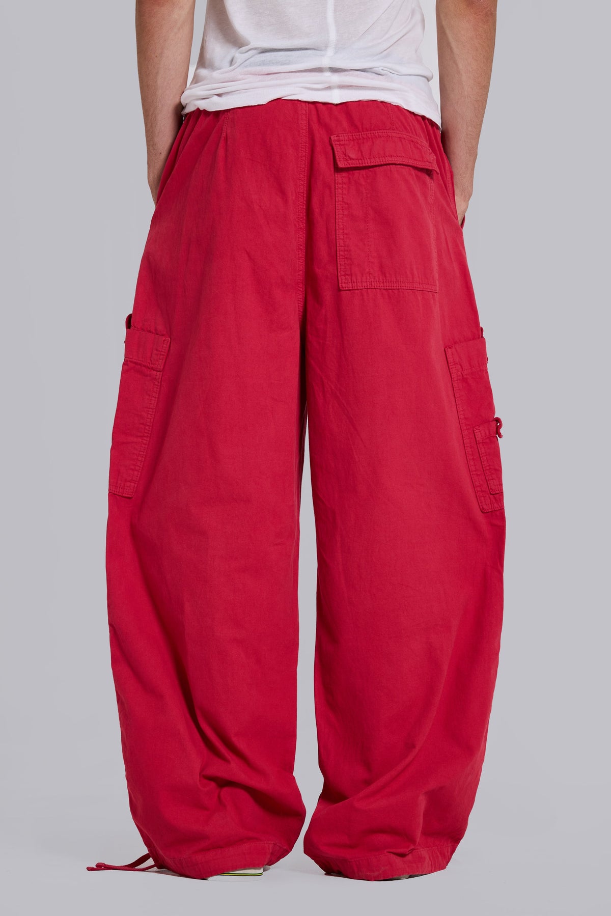 Red Parachute Cargo Pants