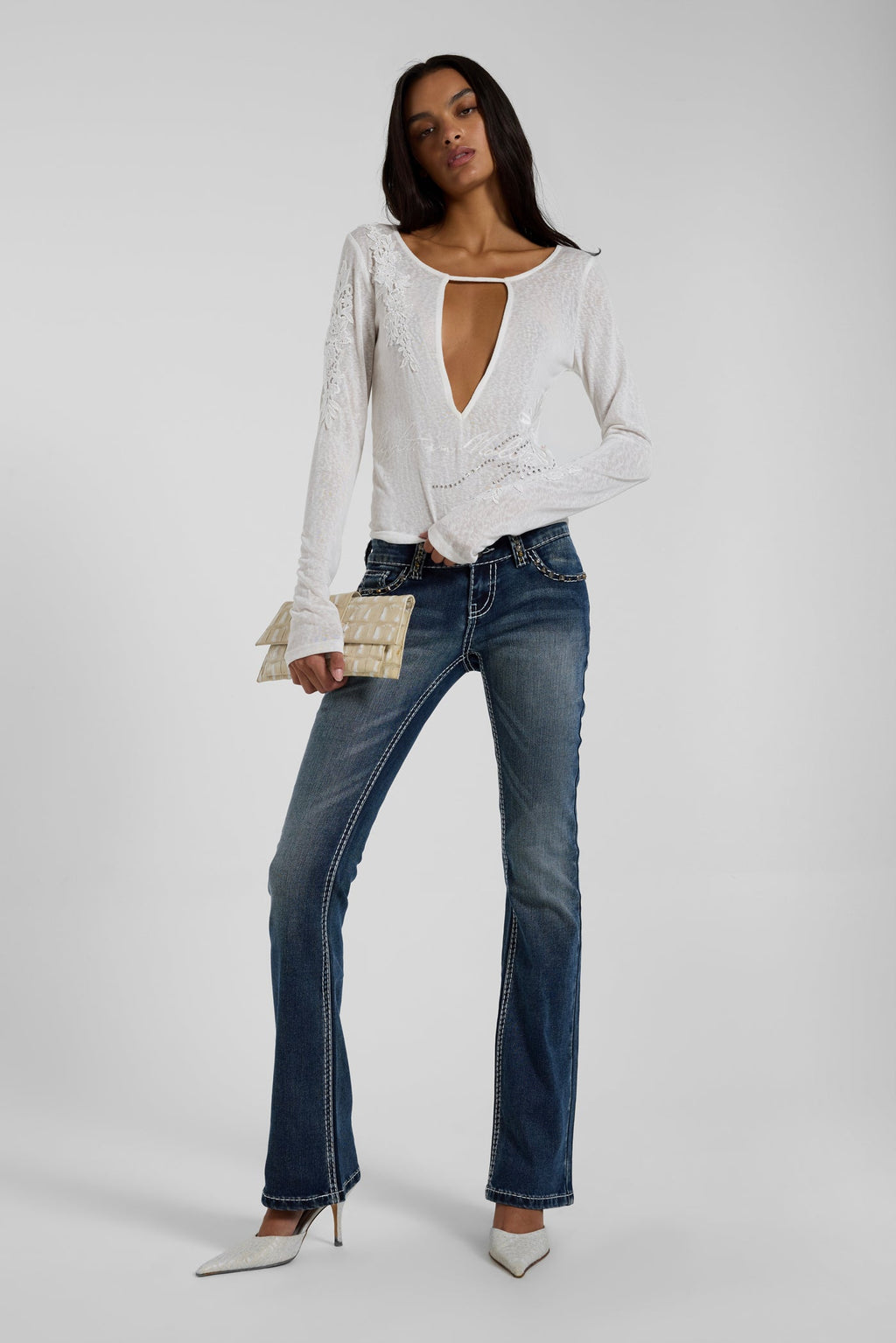 Sevin Embroidered Top