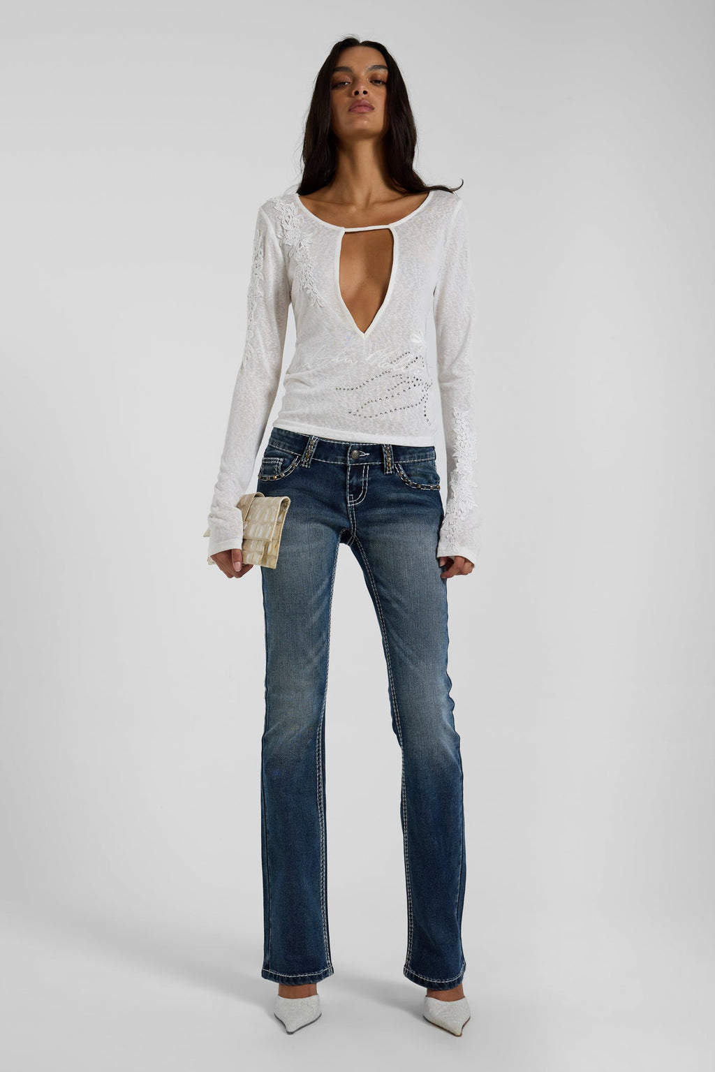 Sevin Embroidered Top