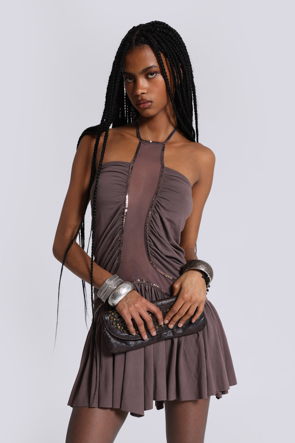 Vestido corto Calisse sin espalda