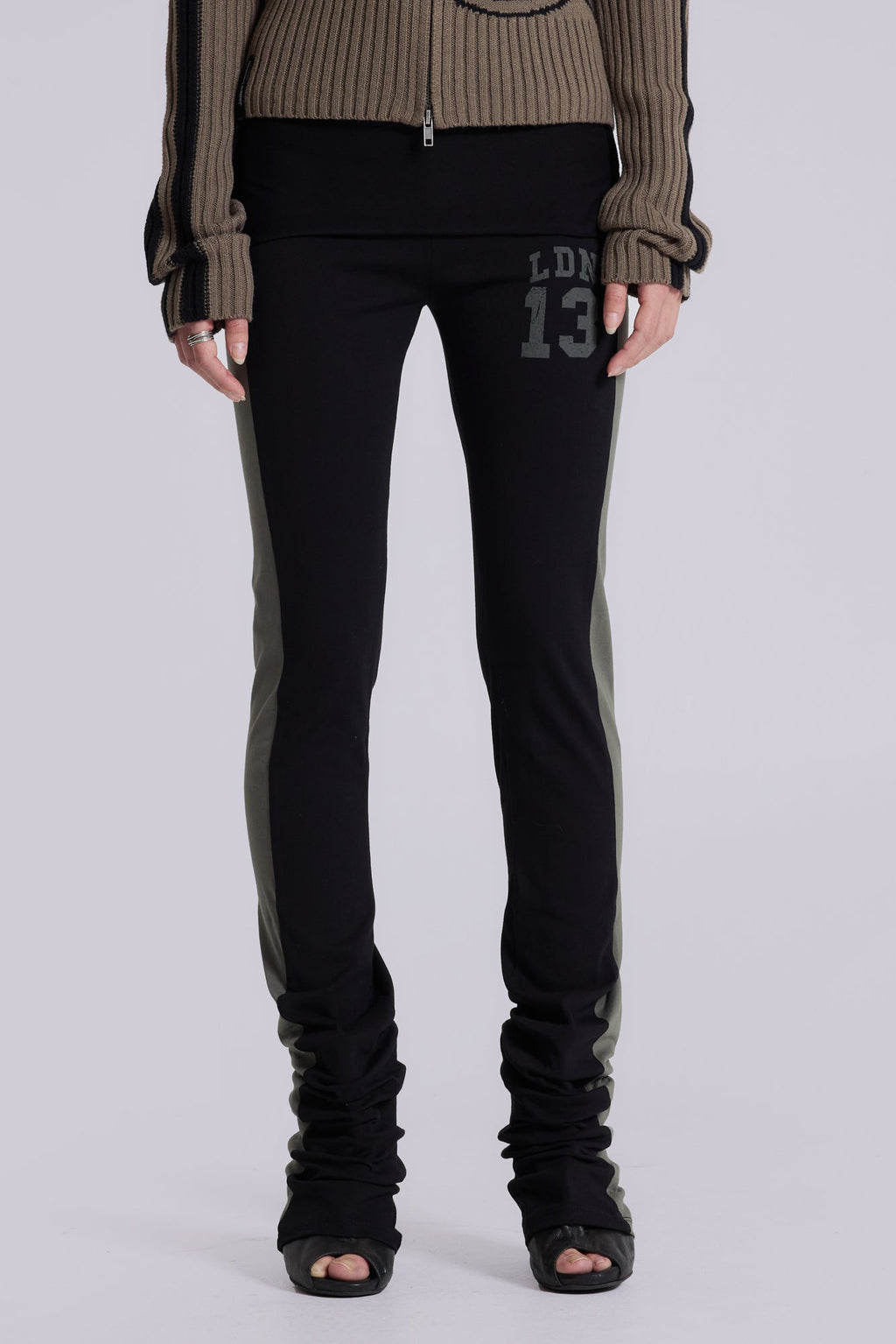Sprint Foldover Bootcut Trousers