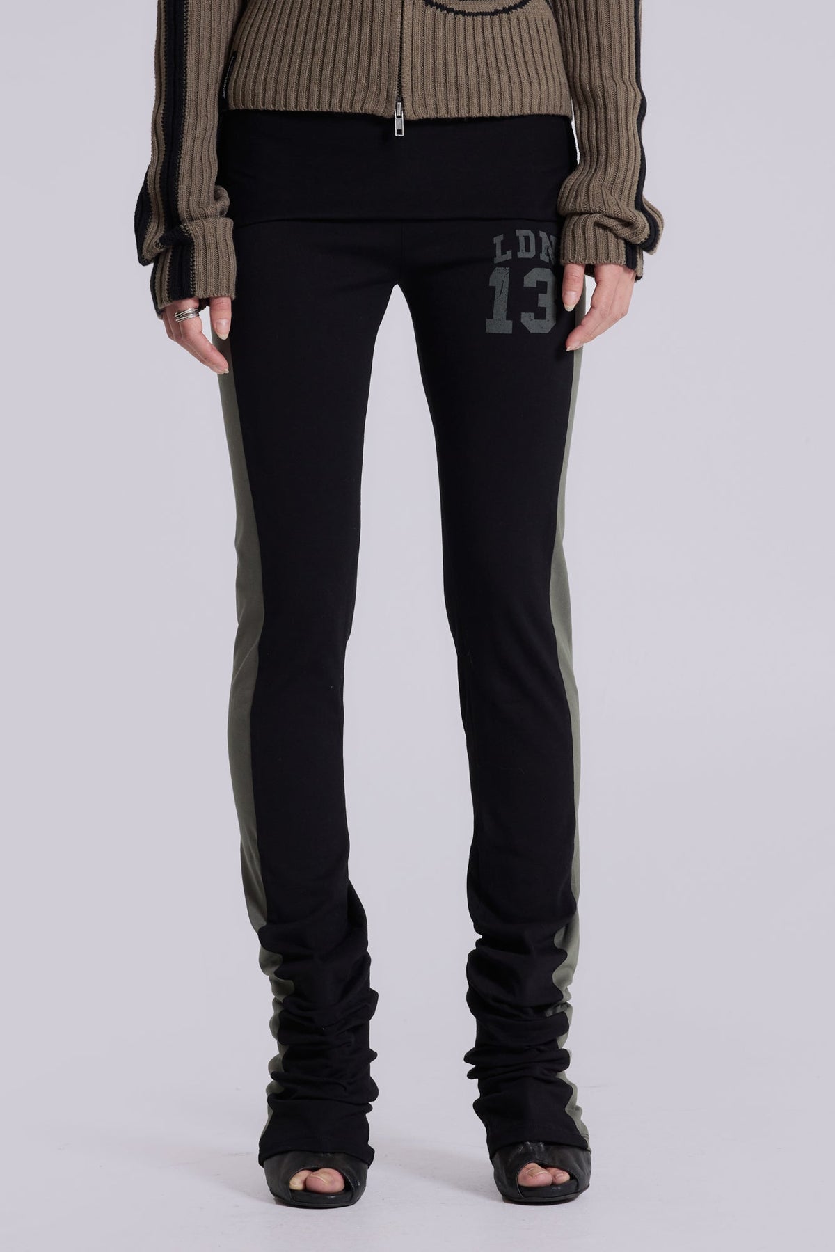Sprint Foldover Bootcut Trousers