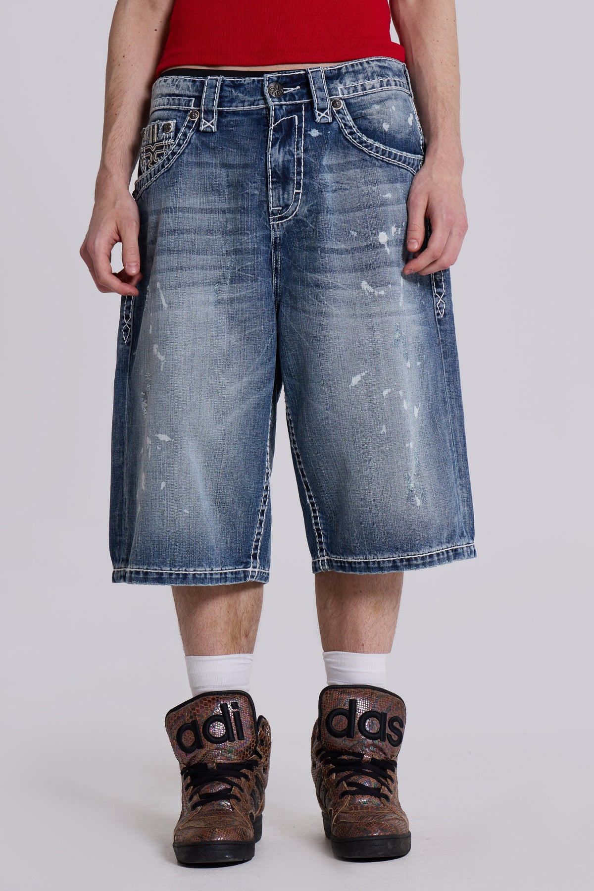 Bermudas vaqueras Rock Revival Axel Colossus