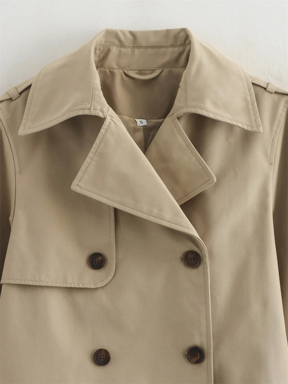 Lesli | Sobrecamisa cruzada de algodón