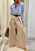 Fenna | Pantalones de pierna ancha y cintura alta