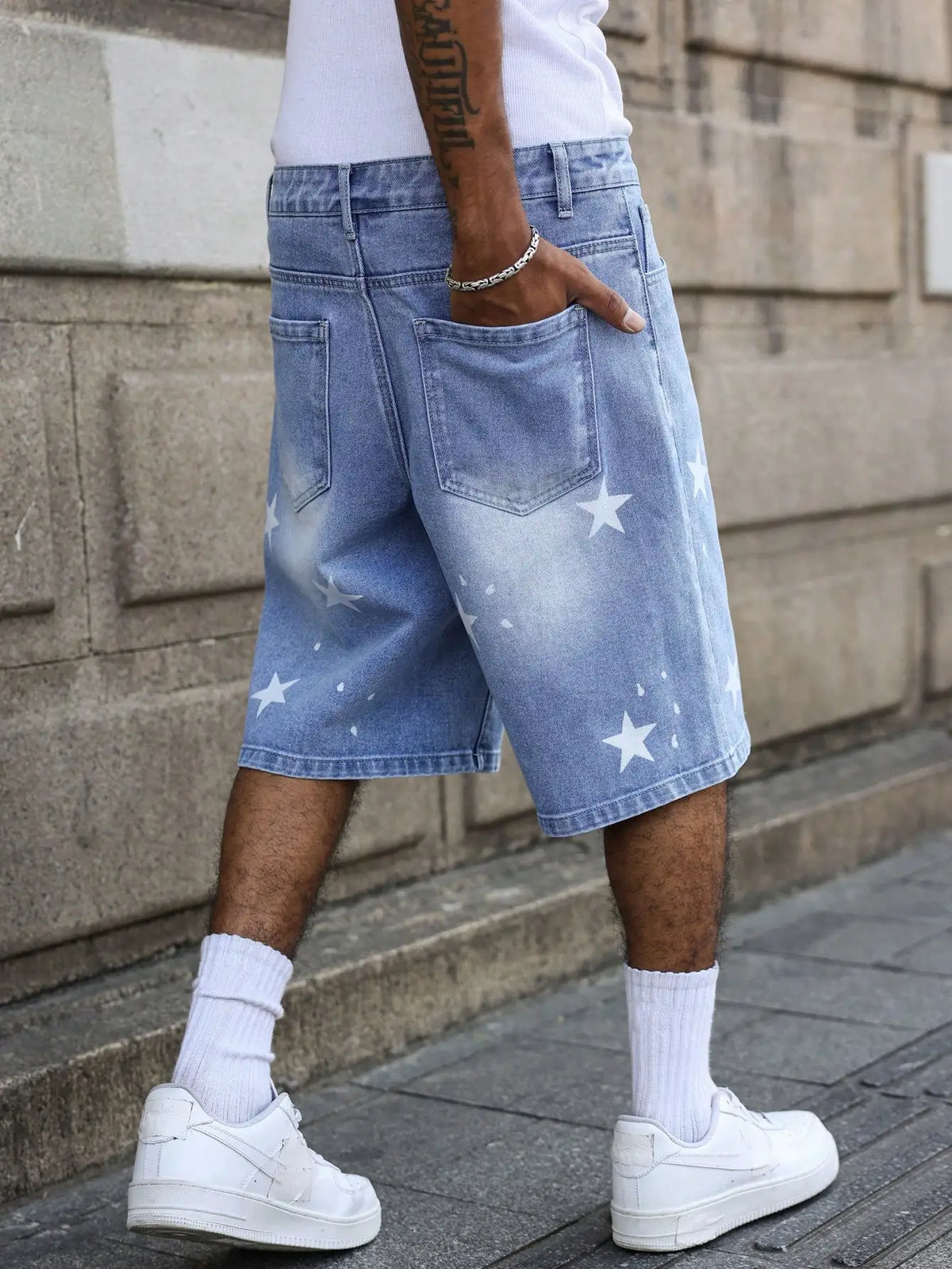 Shorts Denim Stars