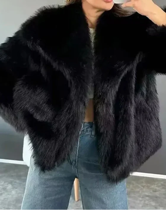 Roana | Abrigo de pelo con cuello vuelto