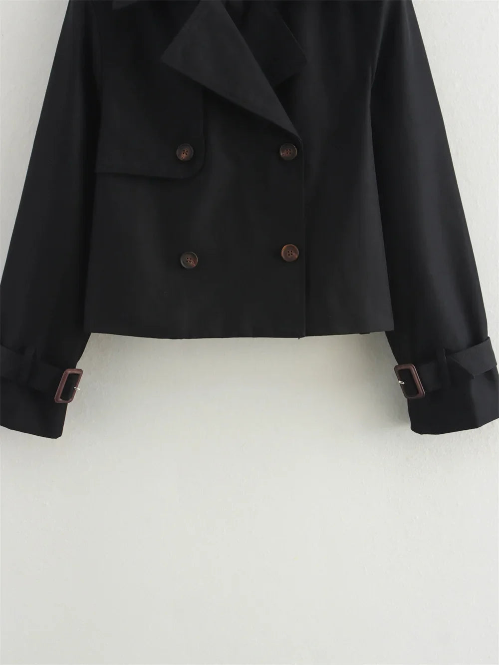 Lesli | Sobrecamisa cruzada de algodón