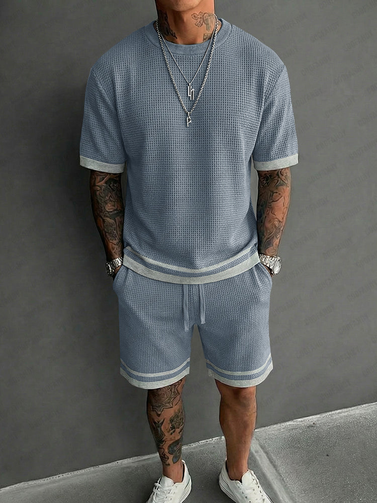 Nolan | Conjunto casual premium con textura de gofre