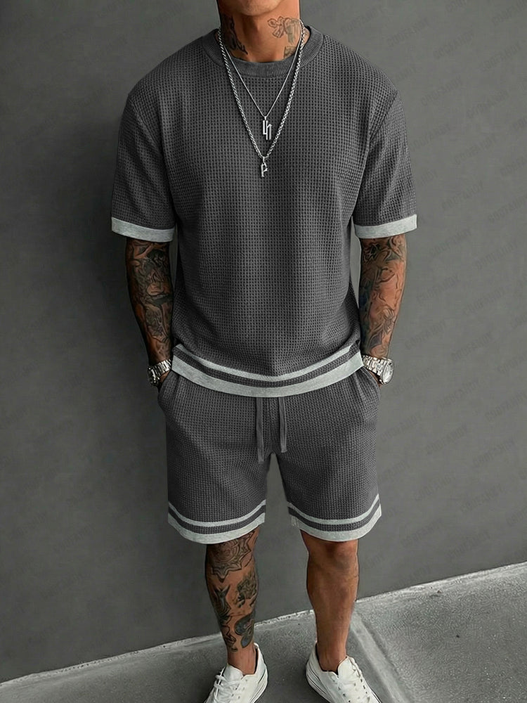 Nolan | Conjunto casual premium con textura de gofre