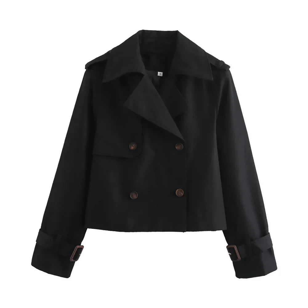 Lesli | Sobrecamisa cruzada de algodón