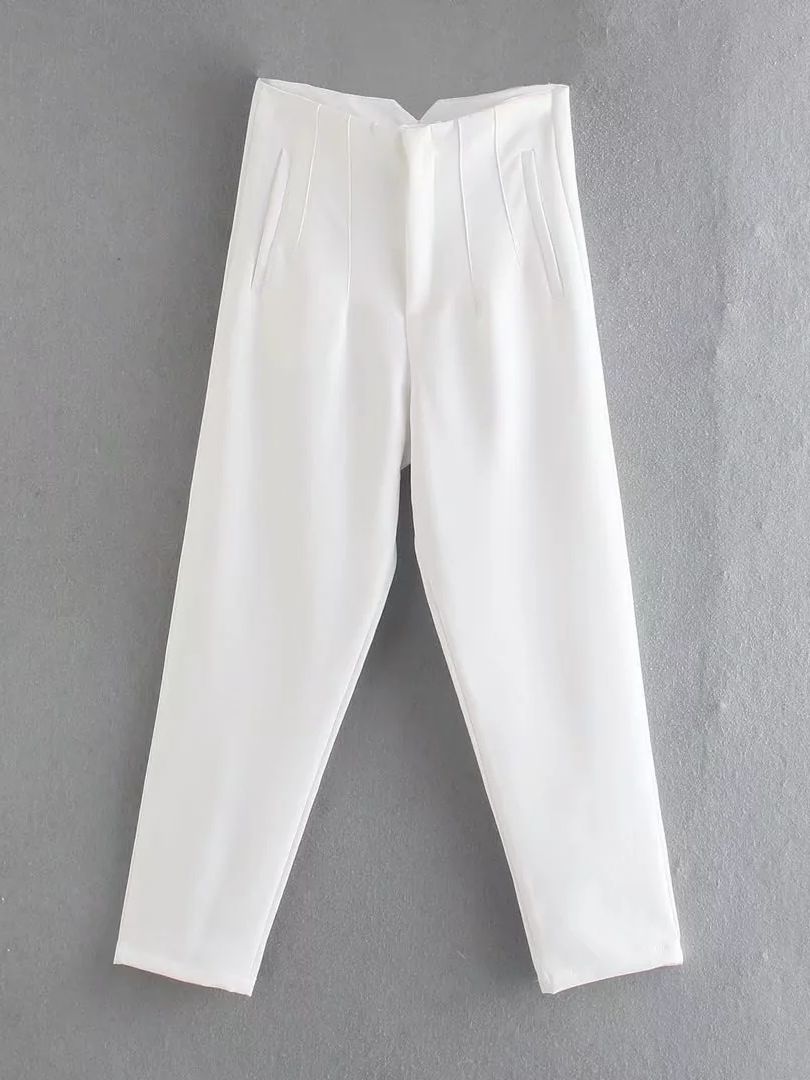 Amalia | Pantalones rectos de corte sastre