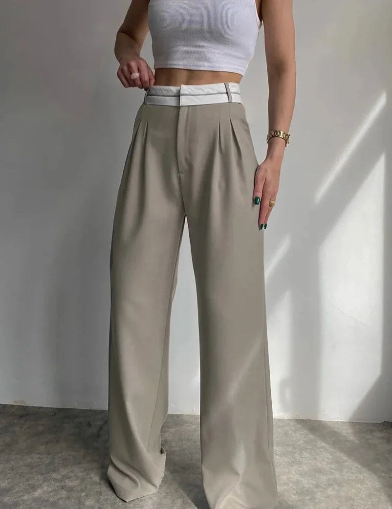 Dana | Pantalones de cintura alta