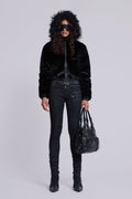Raven Faux Fur Jacket