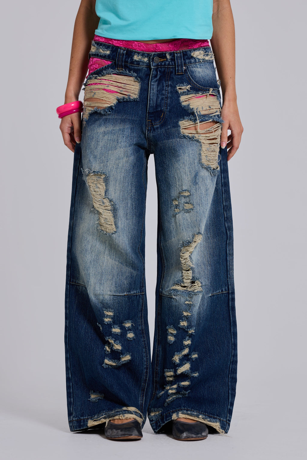 Tattered Colossus Jeans