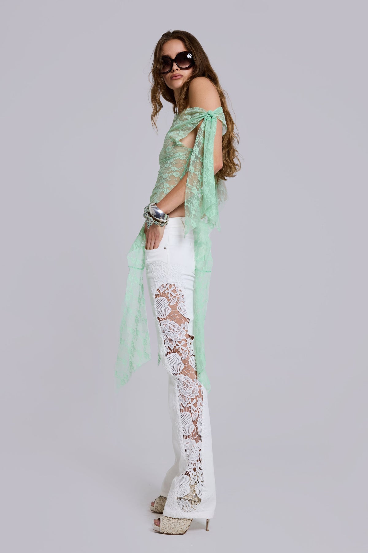 Lace Cooper Bootcut Jeans