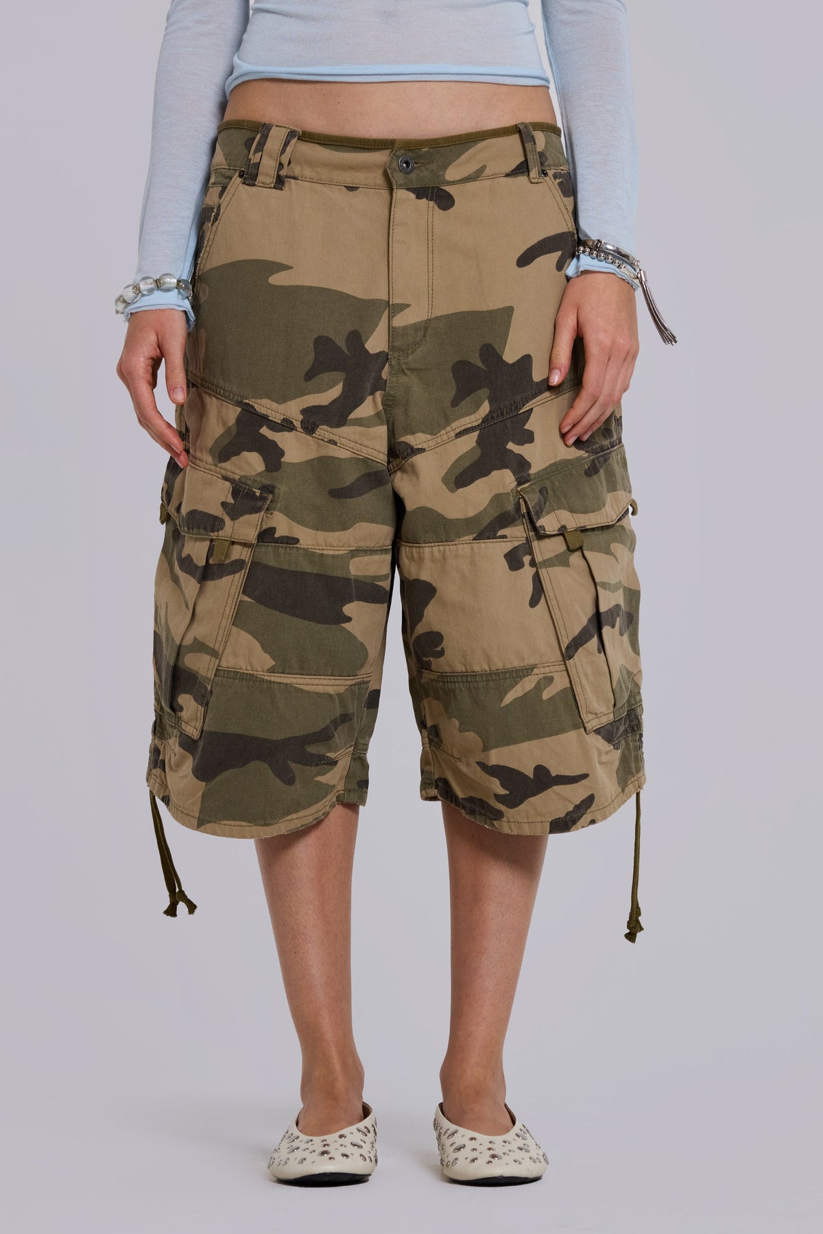 Shorts Faded Cadet camuflaje