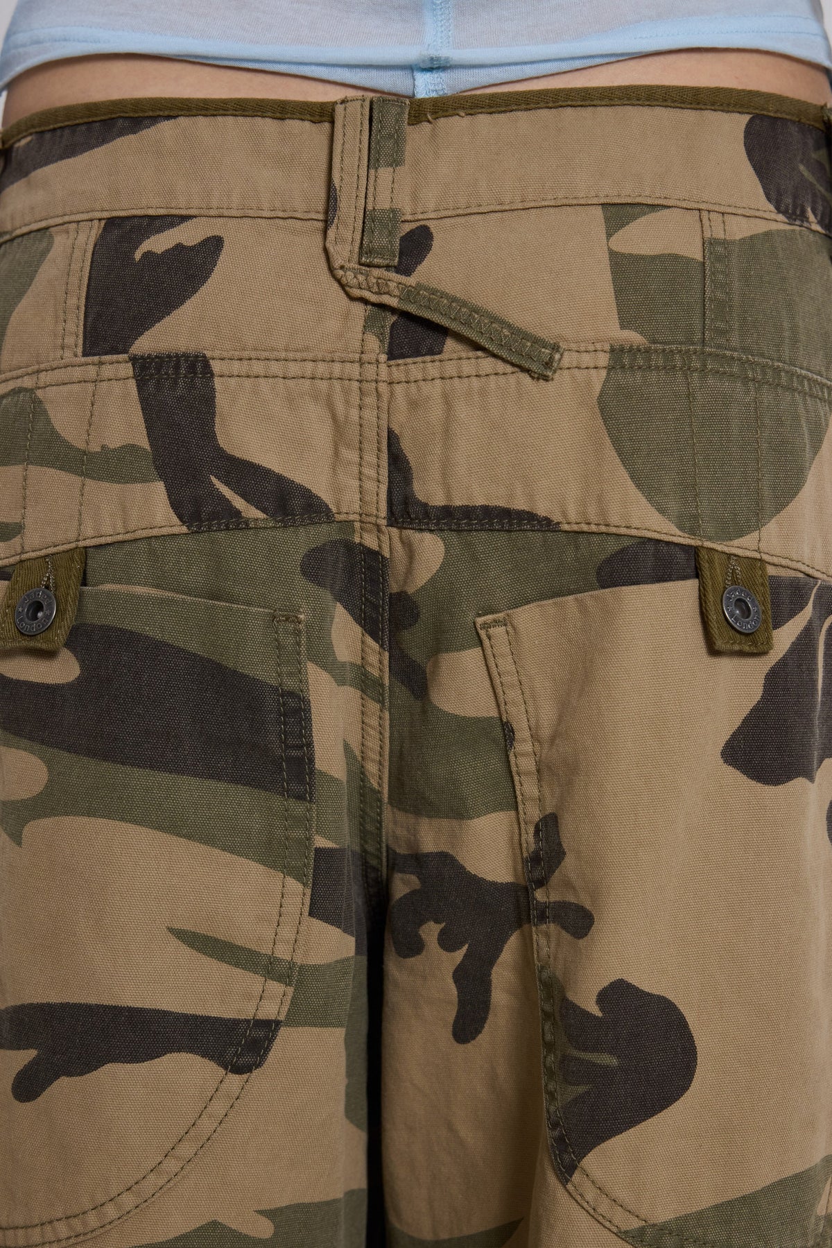 Shorts Faded Cadet camuflaje