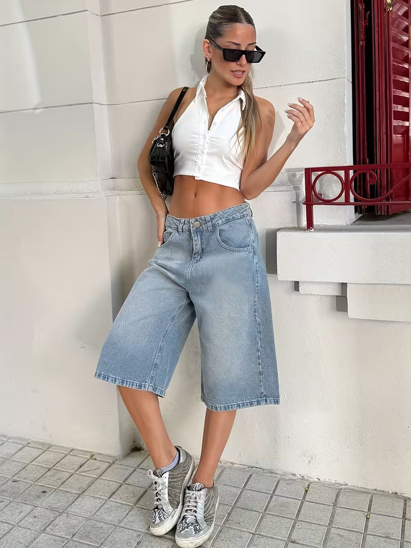 Lesli | Bermudas vaqueras
