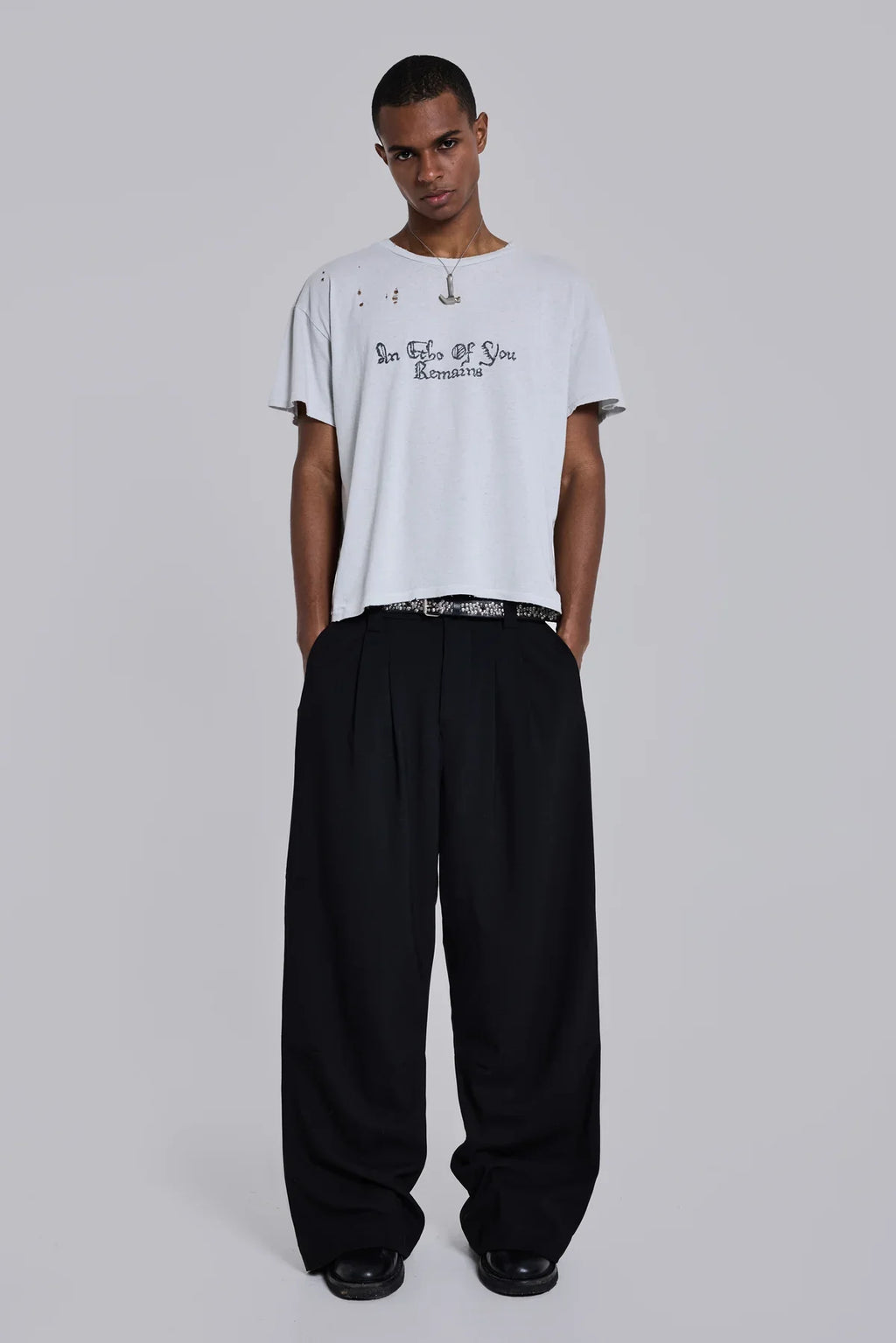 Echo Bitten Cropped T-Shirt